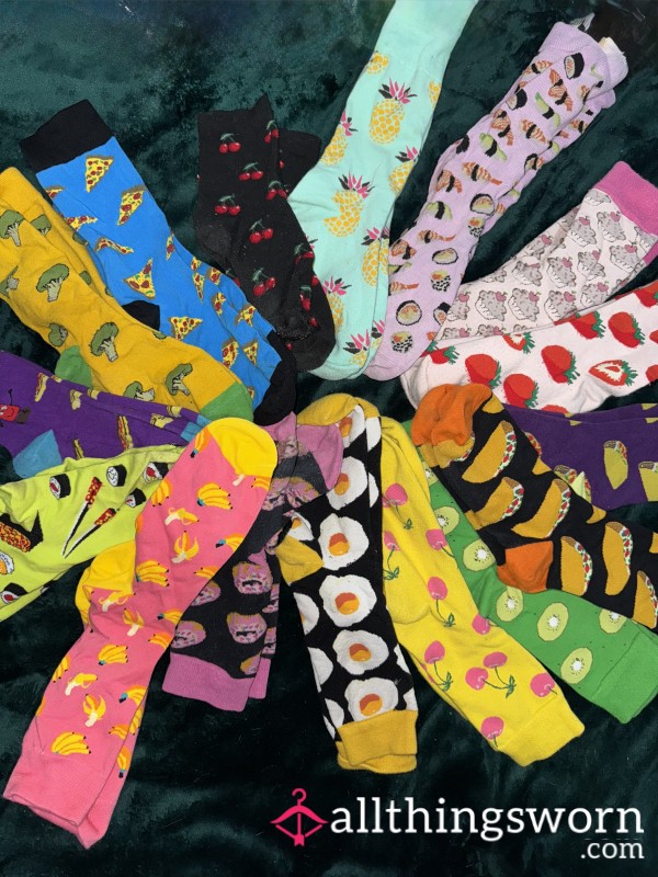 Fun Food Foodie Socks - Choose Your Flavour