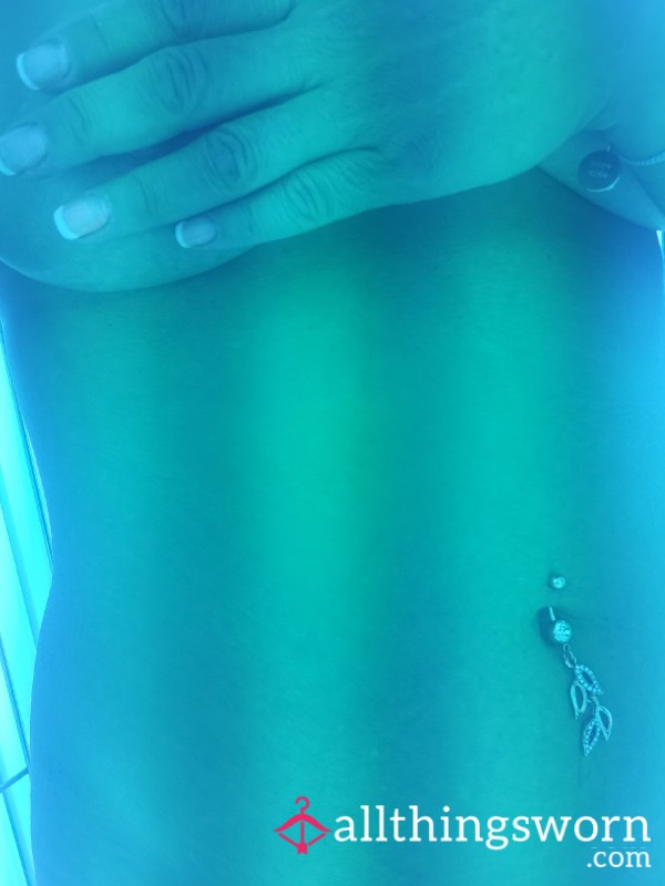 Fun In Tanning Booth