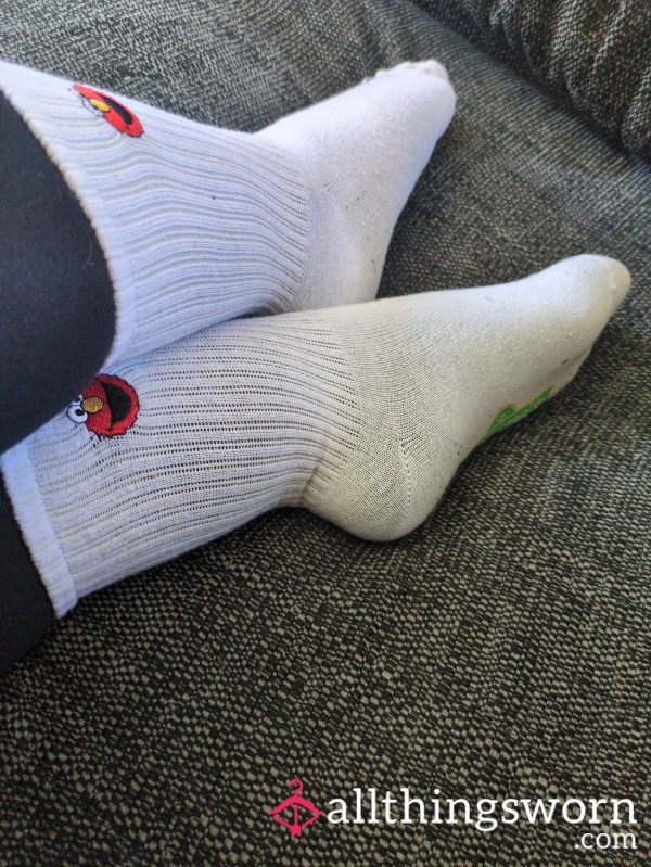 Fun White Socks ❤️
