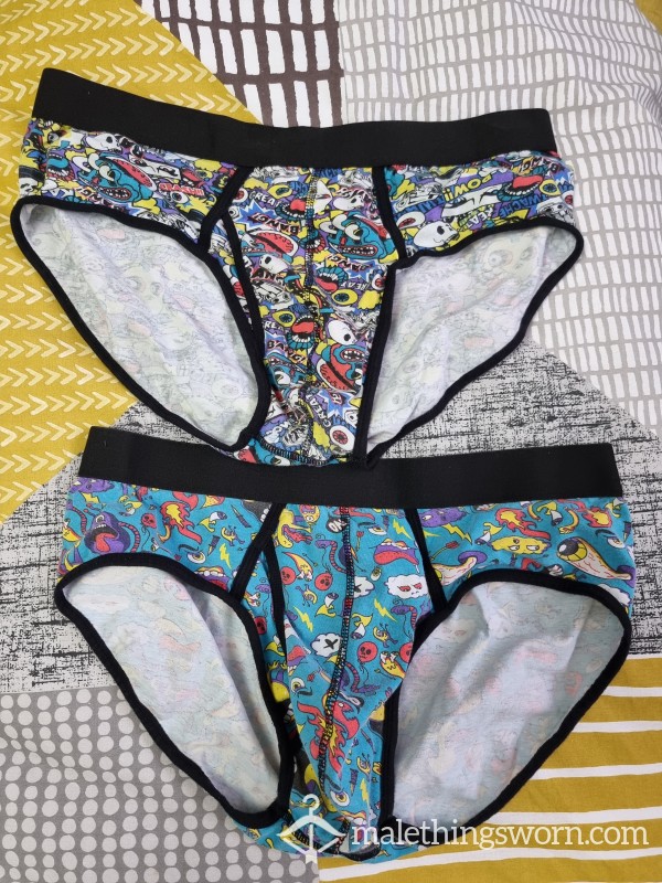 🍑 FUNKY WORN BRIEFS FOR SALE 🍑