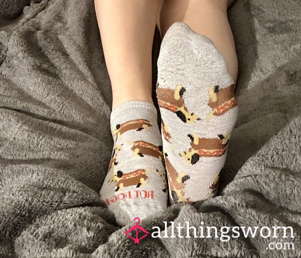 Funny Hotdog Socks
