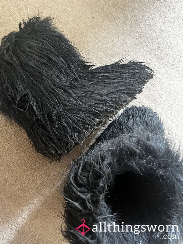 Furry Dirty Boots