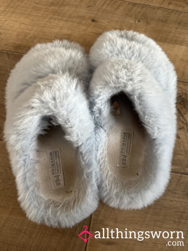 Furry Well Used Slippers