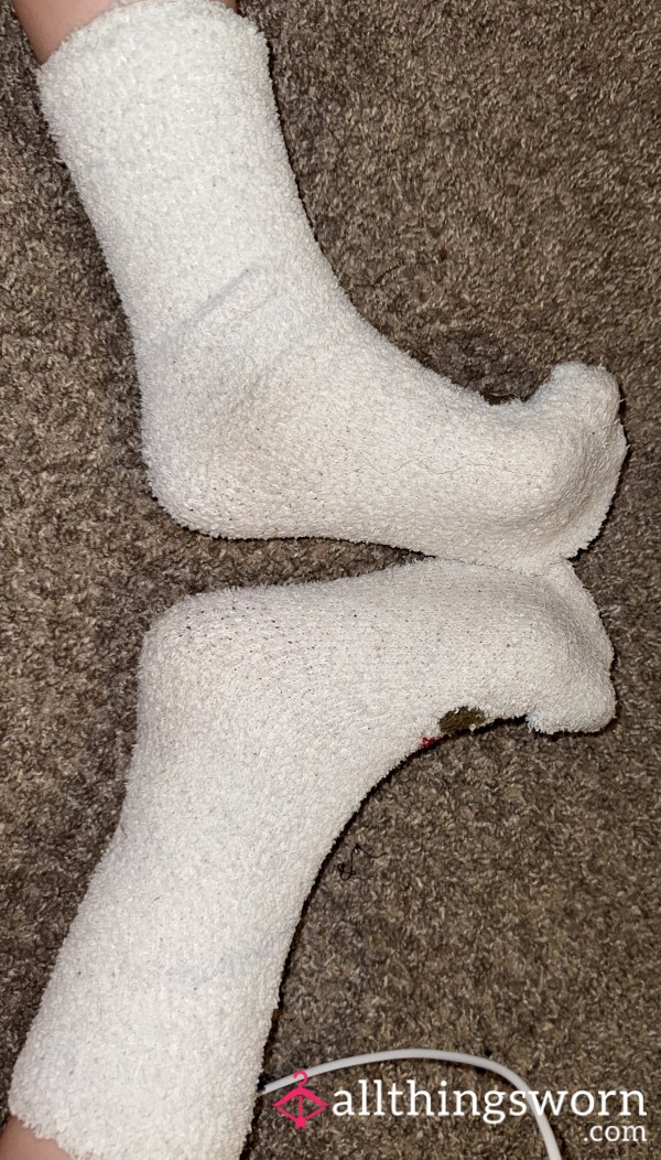 Fuzzy Fun Socks🤍
