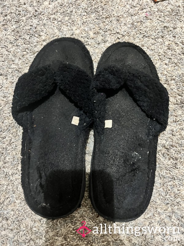 Fuzzy House Slippers