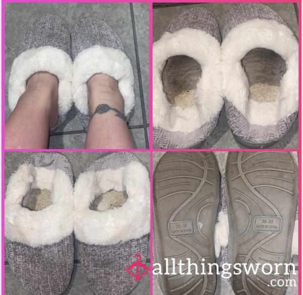 Filthy Dirty & Smelly Memory Foam Slippers