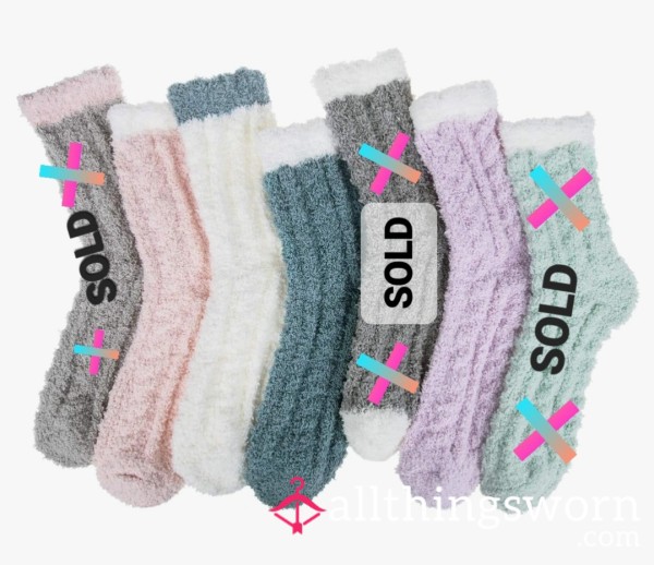 Fuzzy Socks - Size 13 Feet