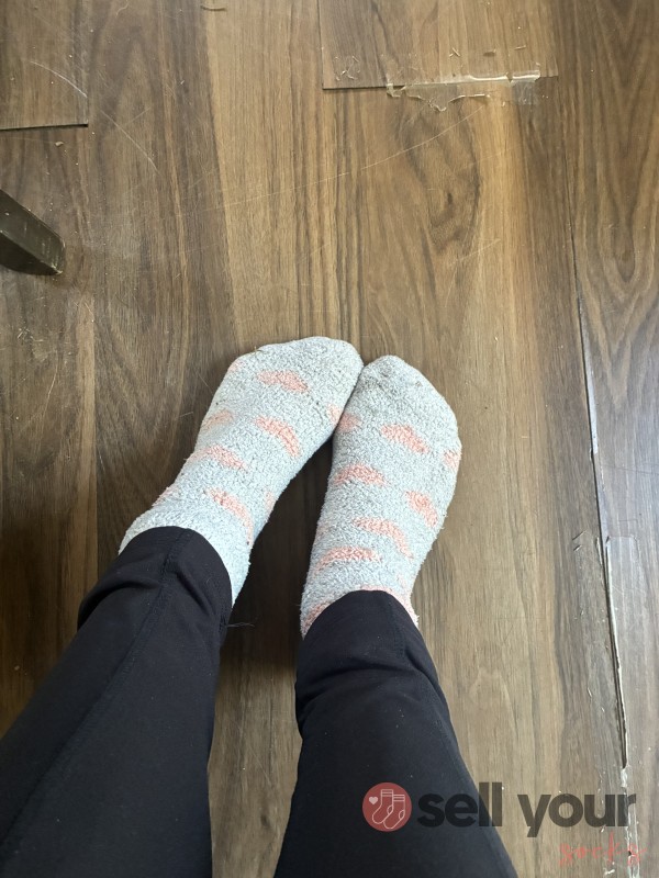 Fuzzy Socks Worn At My 12 Hr Job As An RN