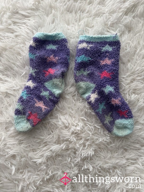 Fuzzy Star House Socks
