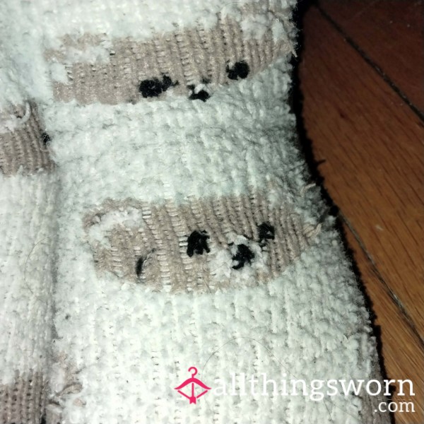 Fuzzy Teddy Socks