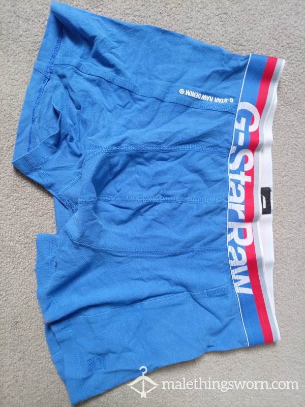 G Star Blue Boxers
