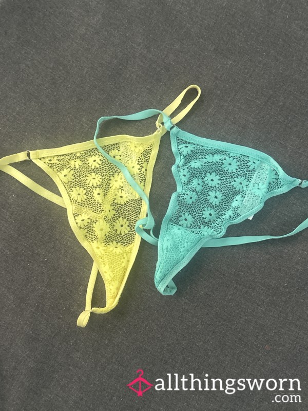 🔥 G String 🔥 24hr Wear Proof Included 💋 Add Ons Available 🫶🏼 As Close To My 😻 You Will Ever Get 🫦 Soaked In My Delicious Scent