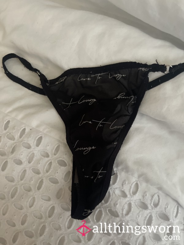 G-string For Tonight’s Wear