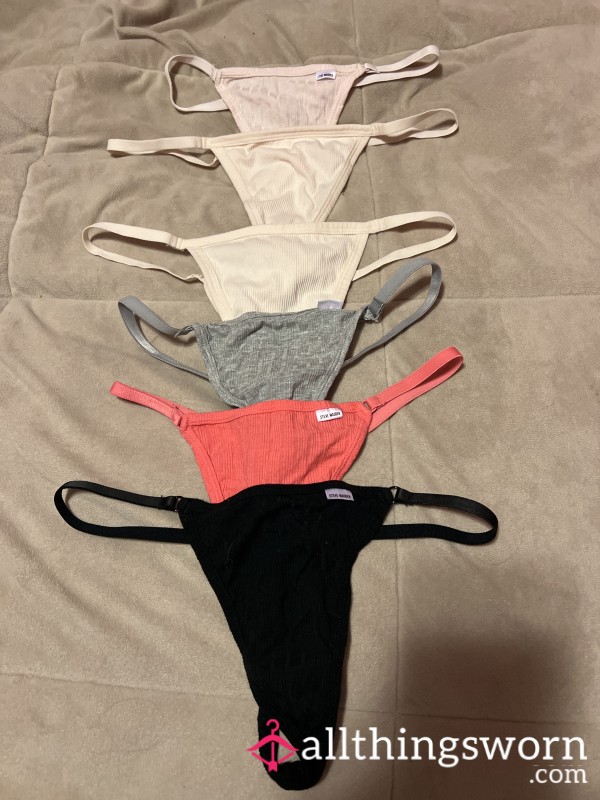 G String Panty Pick Your Pair Comes With 7 Day Wear