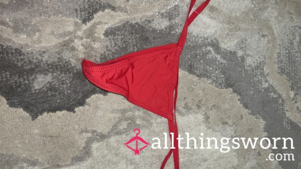 G String. Stained