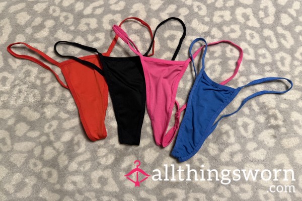 G-strings! ❤️💙🩷🖤