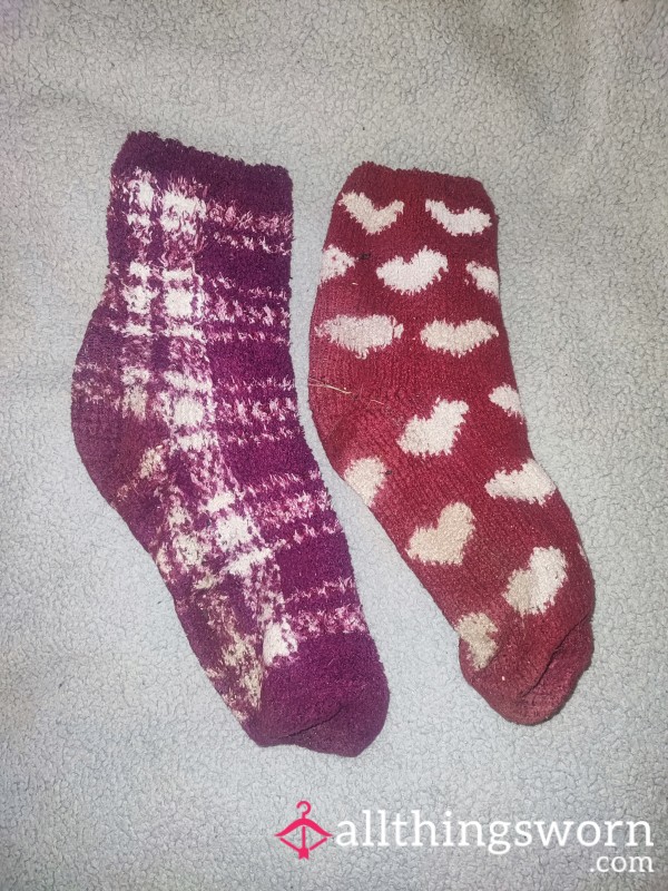 Gag Worthy Crusty Odd Bed Socks