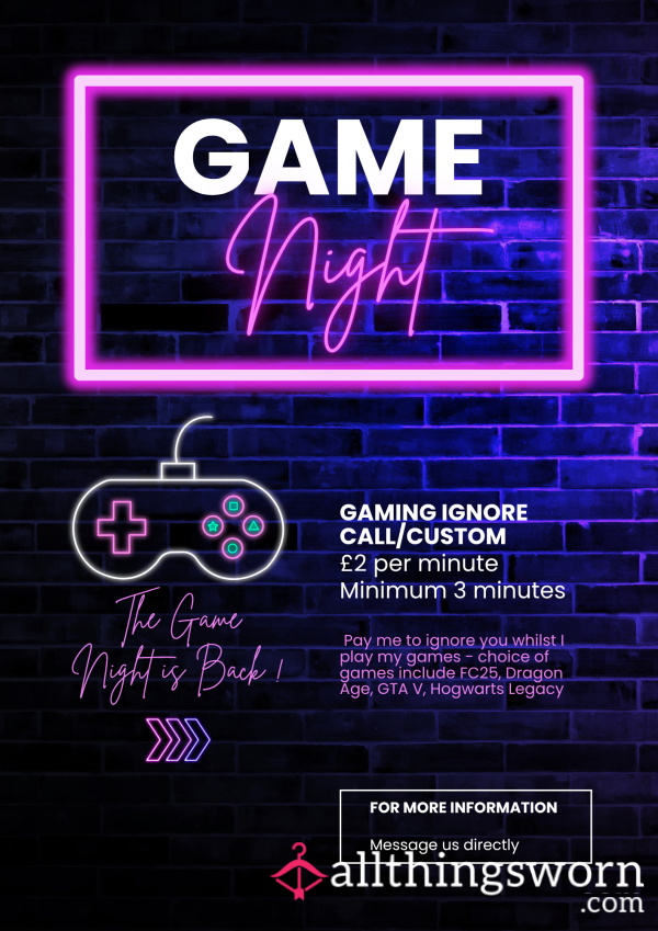Gaming Ignore Call Or Custom