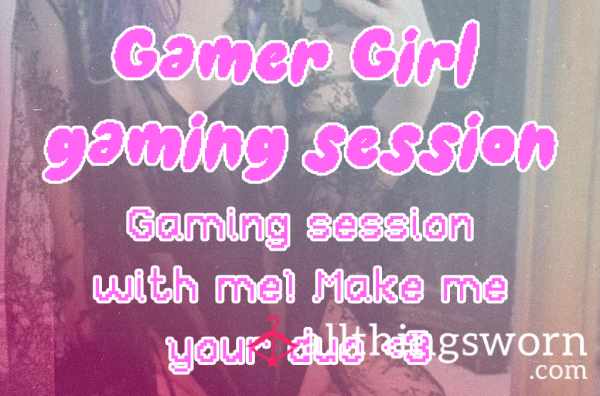 Gaming Session 🎮💕