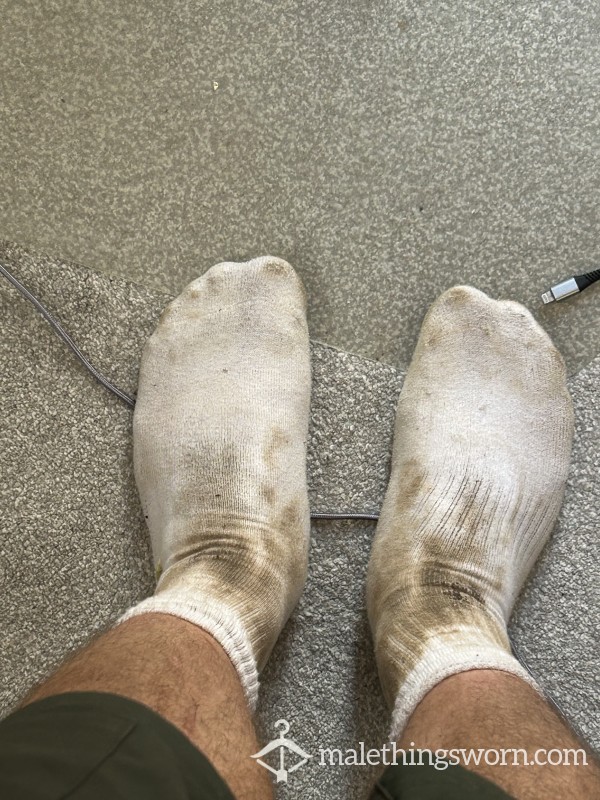 Gardeners Worn Socks In Boots - Worn For 3 Days