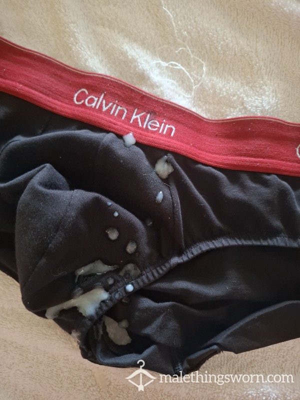 Watch Me Garnishing My 4 Days Brief With My Sperm