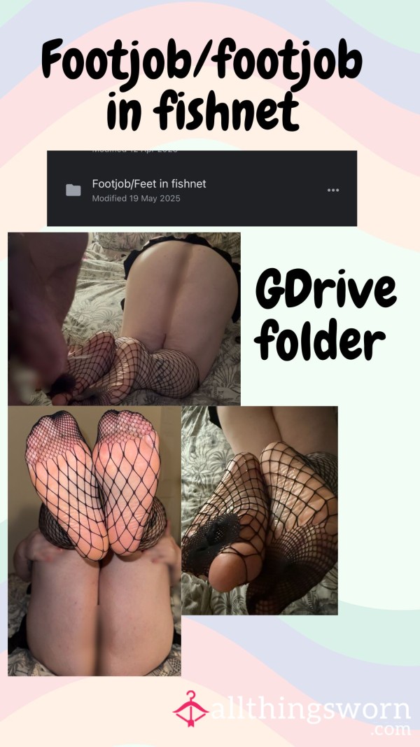 GDrive - Footjob/Footjob In Fishnet
