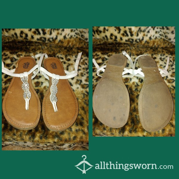Gemstones White Flats