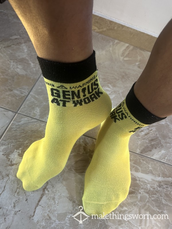 Genius At Work Socks
