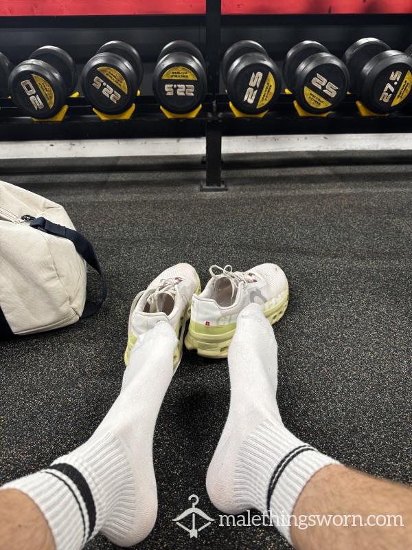Genuine All-Day Gym-Worn Socks – Training & Cardio – UK 11.5