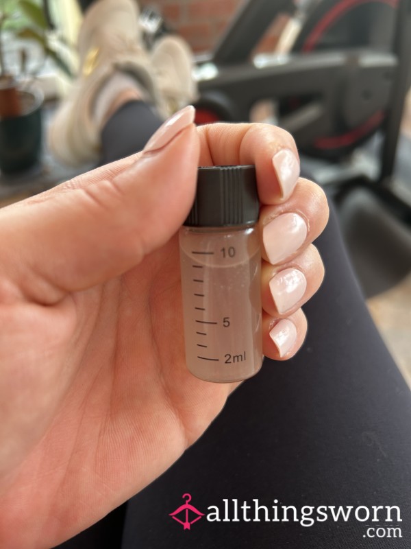 Freshly Collected Genuine Bottle / Vial Of Sweat Not From Concentrate 10ml