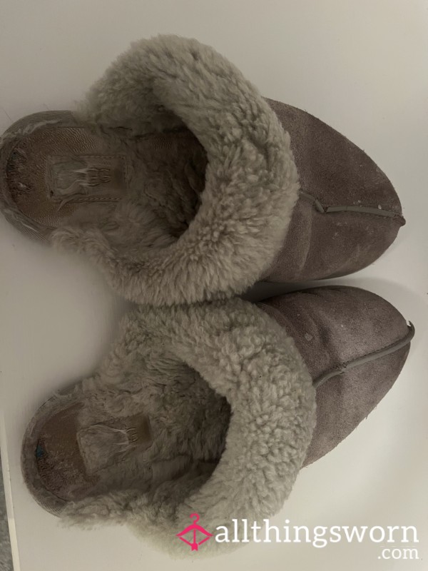 Genuine Well Worn Ugg Slippers