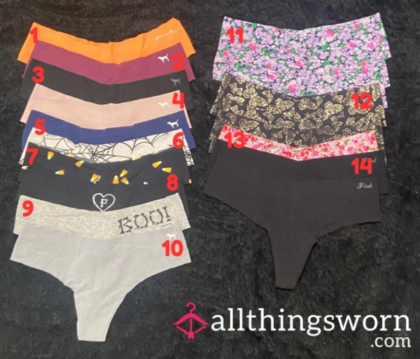 Get A Taste Of This Sweet Little Pu**y With Soft Seamless VS Thong