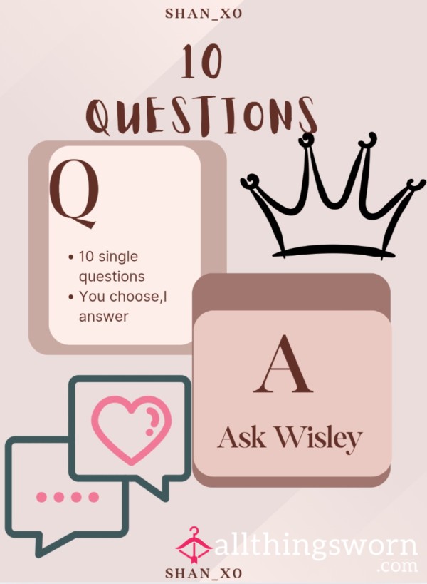 Get To Know Me Q&A