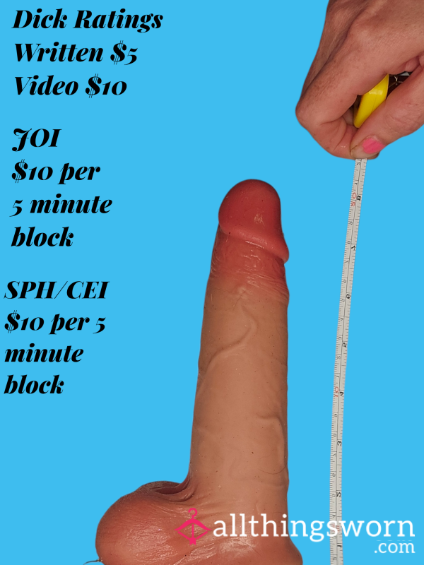 D*ck Ratings/JOI/CEI