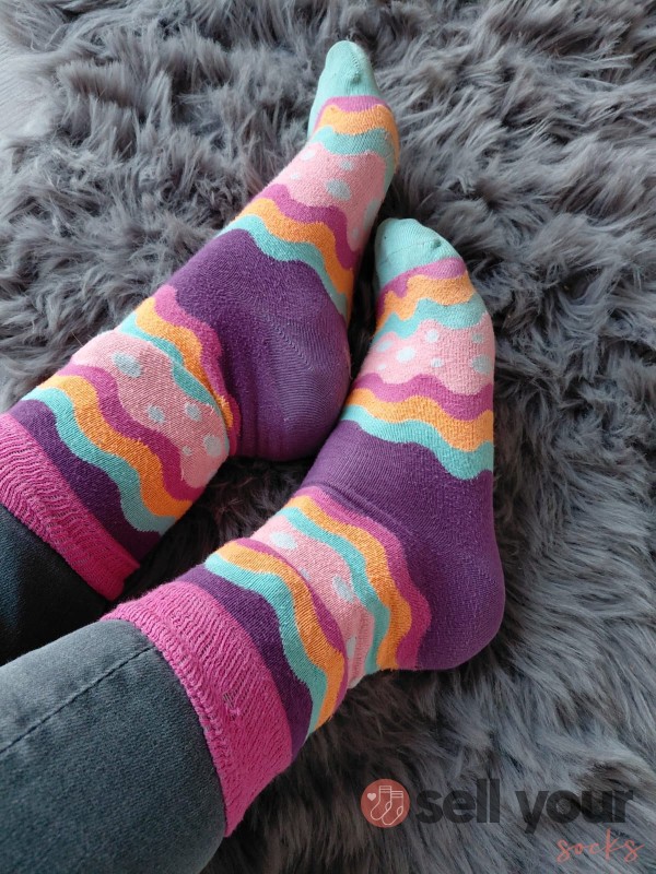 Getragene 2 Tages Socken