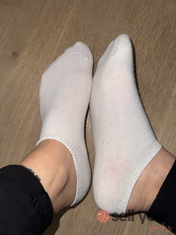 Getragene Socken