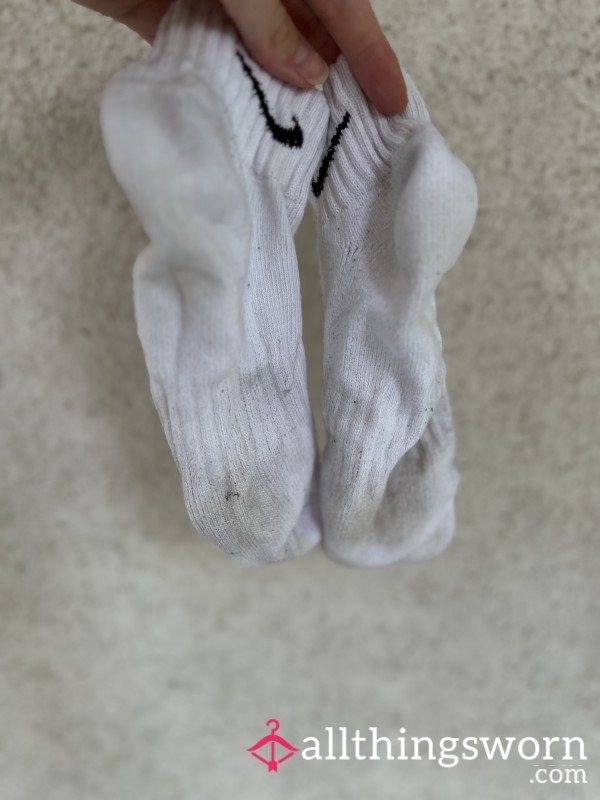 Getragene Sportsocken Aus Dem Alltag