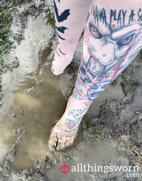 Getting Dirty In The Mud 🦶🏻