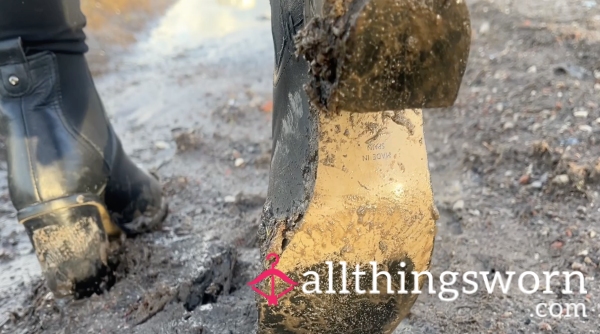 Getting My Boots Muddy…..on Purpose!