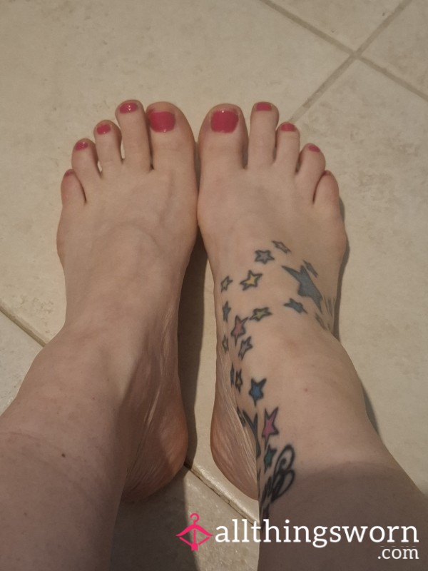Getting My Feet Pampered, I Bet You Wish They Were You're Hands