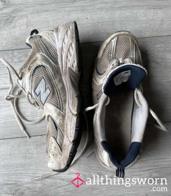 Getting My New Balance Ready For A Dirty Little Sl*t