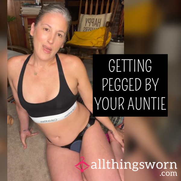 Getting Pegged By Your Hairy Auntie Femdom Roleplay