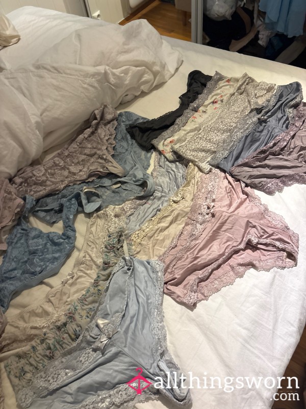 Getting Rid Of All My Old Lingerie 24h Use