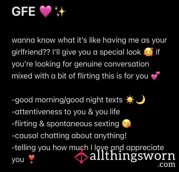 GFE 😘❤️‍🔥