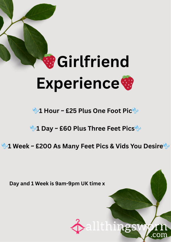 GFE EXPERIENCE!!