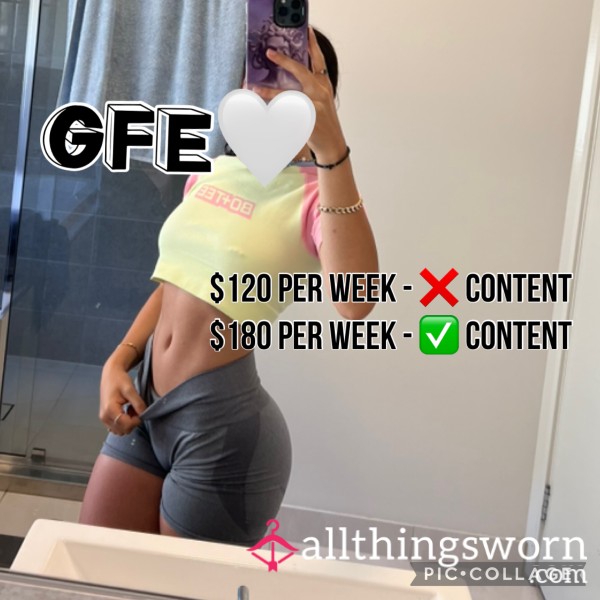 GFE EXPERIENCE 🌸🌷🌹🌺😍😝