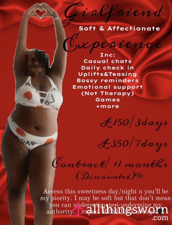 GFE- Soft,Bossy,Affectionate🥰💛