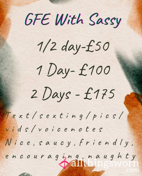 GFE With Sa**y