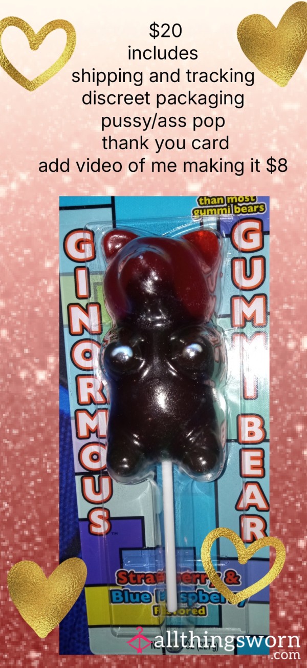 Giant Pu**y Flavored Gummy