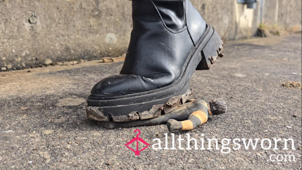 Giantess Boot Crushing Customs